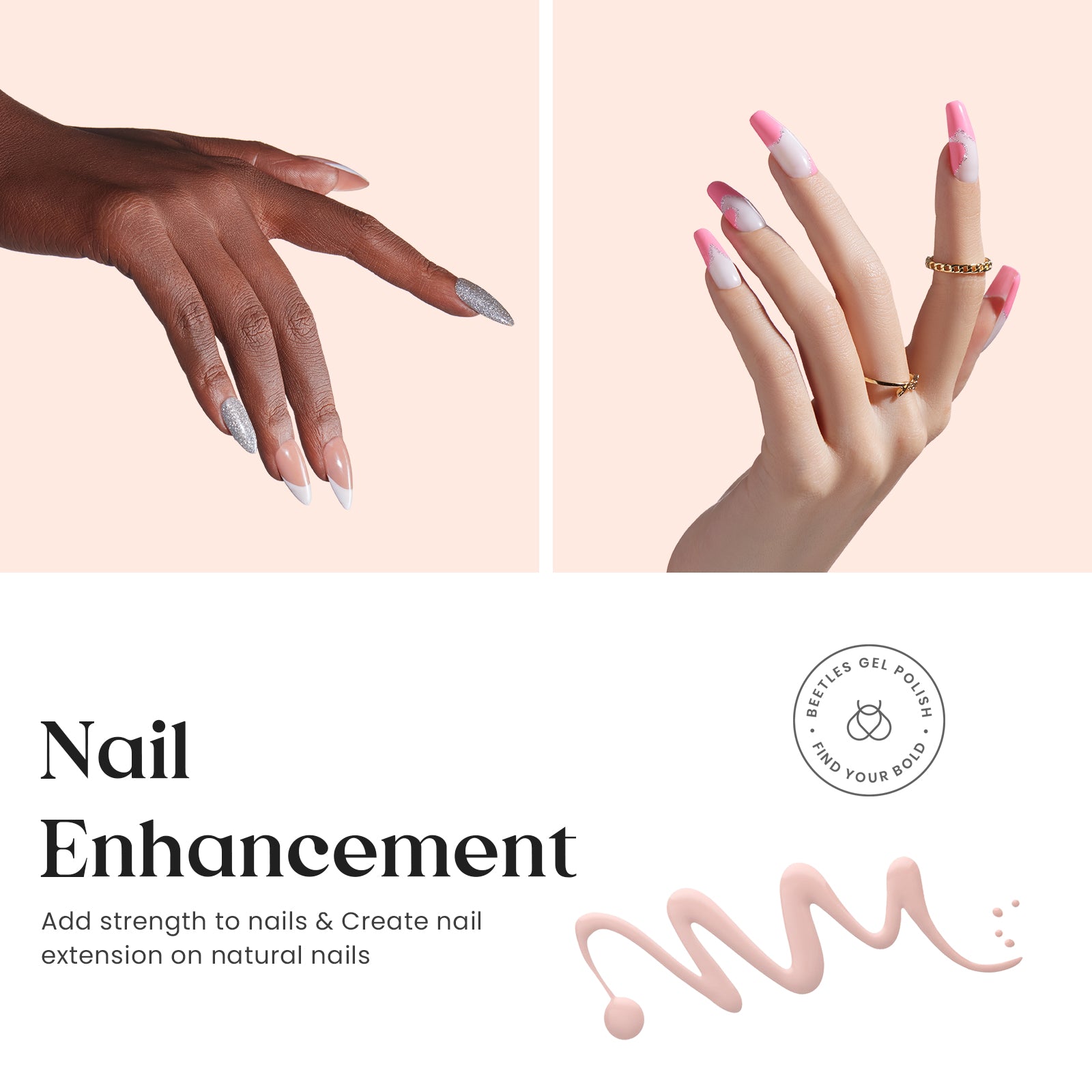 5-in-1 Strengthener Builder Nail Gel 12 Colors Set- 7.5ml/Each - Image 7