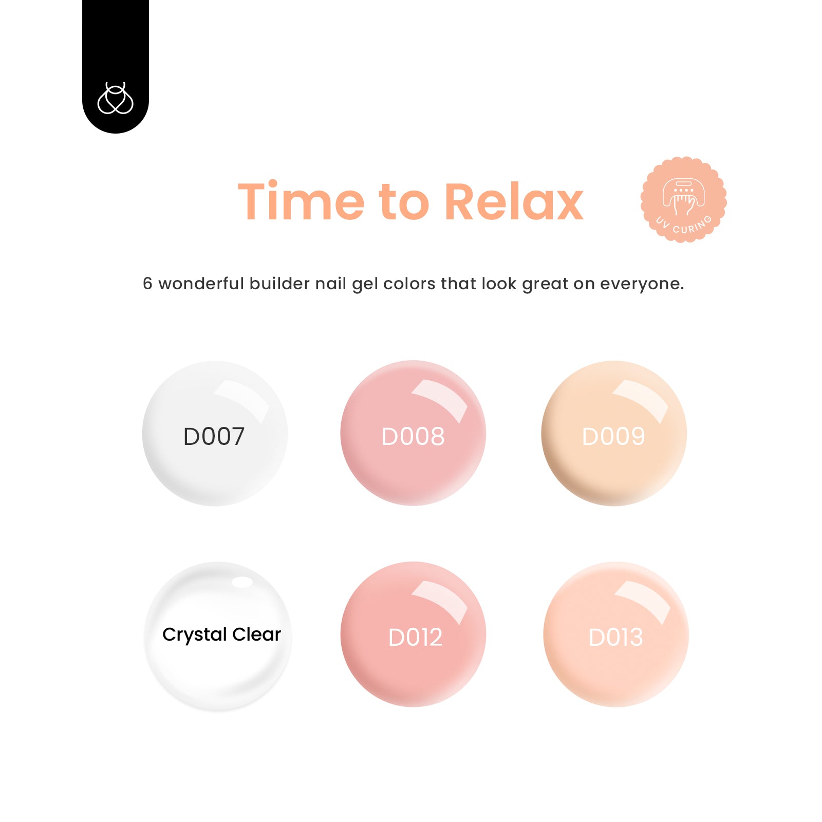 8-in-1 Beetles Builder Gel Set: 6 Colors Set for Strength and Beauty - Image 2