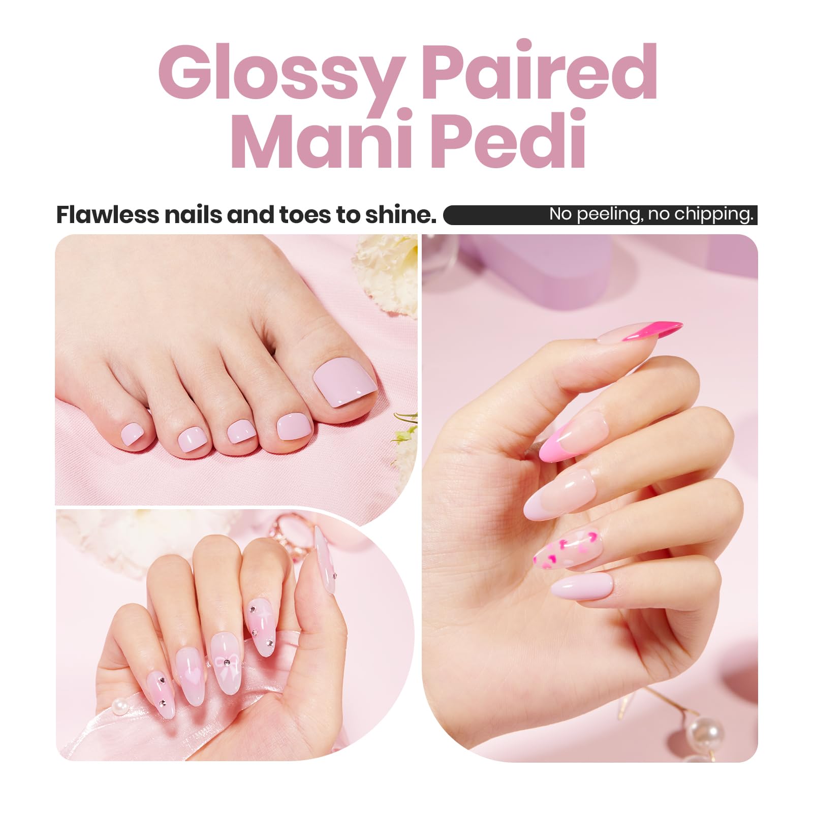 Ballet Slipper | Matching Gel Polish + Nail Polish(each 15ml) - Image 6