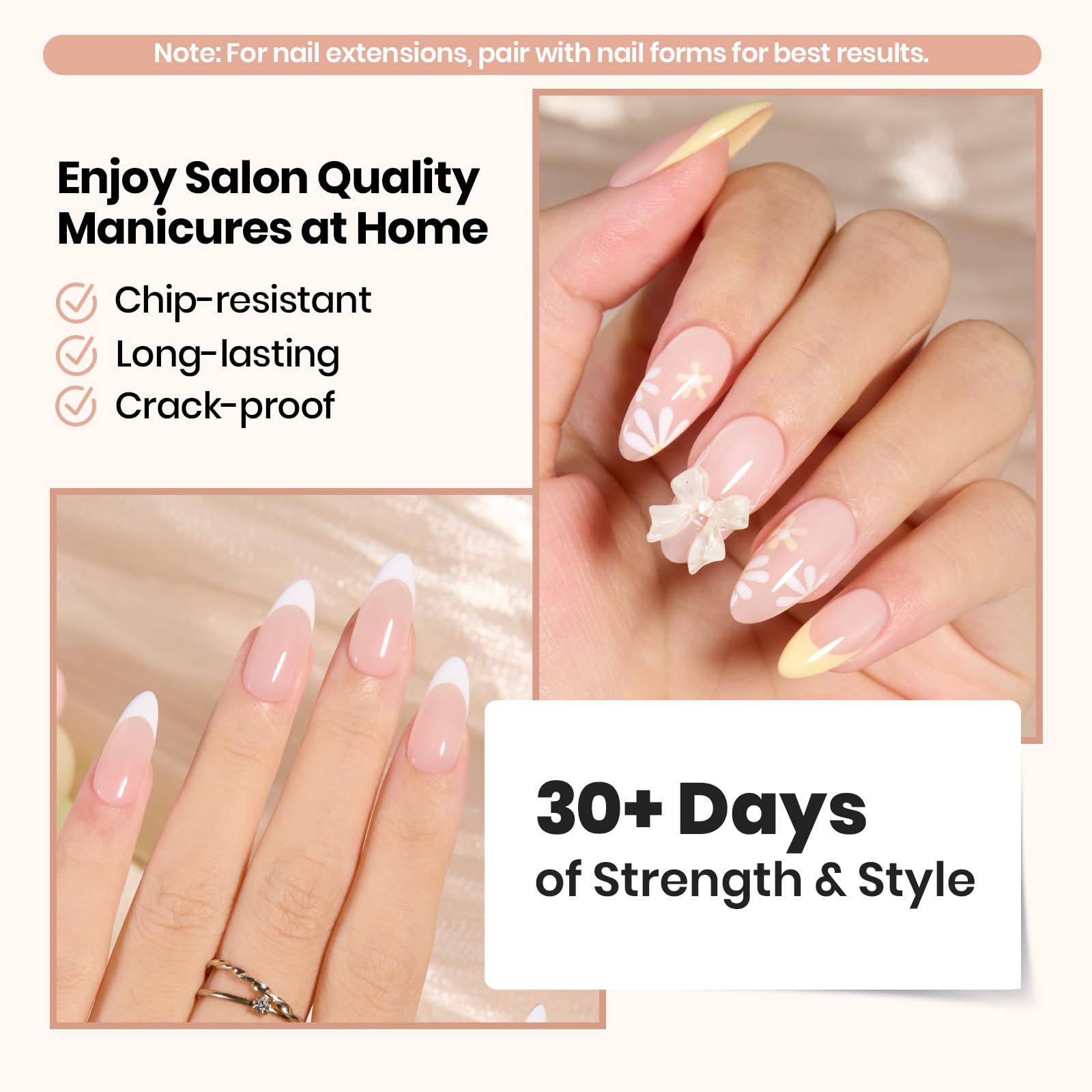 Beetles Builder Gel Kit HEMA Free & Handheld Nail Lamp - Image 6